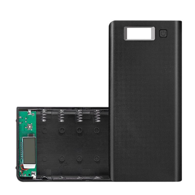 Pantalla LCD 8X18650 Dual USB Power Bank Cargador De Batería Carcasa HAZLO TÚ MISMO Caja para teléfono Pantalla LCD 8X18650 Dual USB Power Bank Cargador De Batería Carcasa HAZLO TÚ MISMO Caja para teléfono