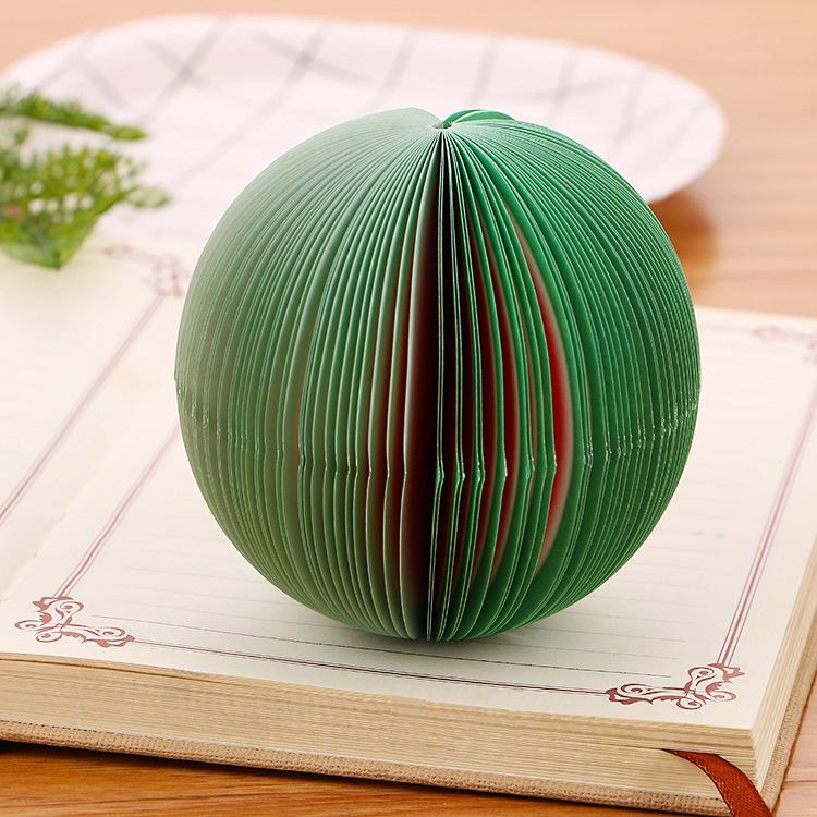 Creative Stationery: Reusable Fruit & Vegetable Sticky Notes for Students & Professionals