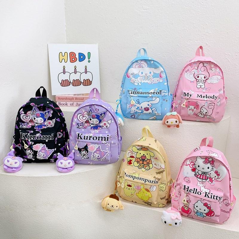 Large Capacity Primary School Schoolbag Cartoon Animation Cute Printed Boys And Girls Backpack Children'S Backpack
