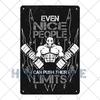 GYM Signs Tin Painting Metal Vintage Plaque Decoration Metal Wall Art Sportsman Retro Poster Iron Plate Home Decor 20x30cm