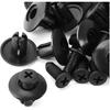 Car 8mm Hole Plastic Rivets Fastener Push Clip for Smart Compatible 450 451 454 453 Forjeremy(40pcs)