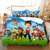 Set Tre Pezzi Wang Wang Copripiumino Federa Biancheria da Letto Stampa Digitale 3D