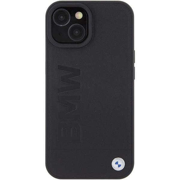 BMW Bmhcp15Ssllbk Iphone 15 / 14 / 13 6.1 Czarny/Black Leather Hot Stamp