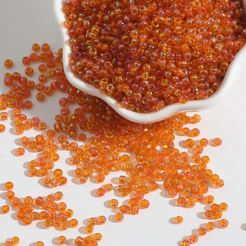 DIY Beaded Hairpin & Jewelry Accessories: Handmade Cross Stitch, Glass Seed Beads, Plated Seed Beads for Wedding Dresses & Bags.