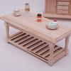 Miniature Sturdy Wood Table for Dollhouses Decoration and Girls' Role Playing Toy In 1 12 Scale Daily Casual Use