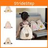 Adorable Unisex Kids Canvas Backpack Featuring Cute Bear Design With Breathable Comfort