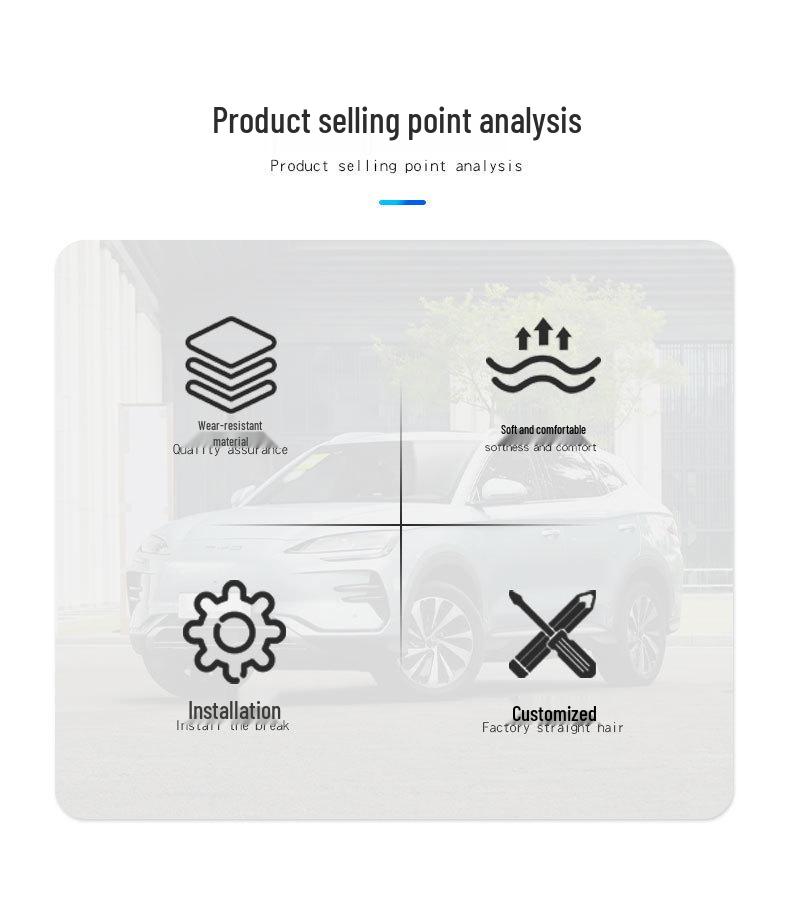 2023 BYD Song PLUS Vlastní kryt loketní opěrky