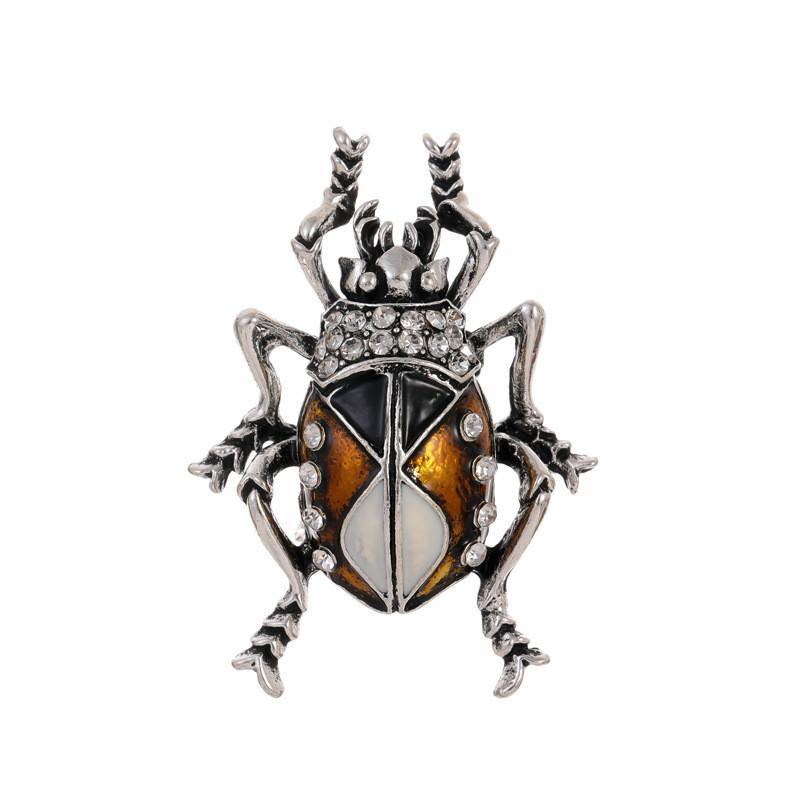 Insektenbrosche aus galvanisierter Zinklegierung für Damen und Herren (Sommer)