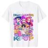 Women's T-shirt Clothing Kpop Demon Hunter Huntrx Graphic Tops Female T Shirt Fashion Korean Casual Harajuku Short Sleeve Tees