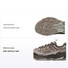 Li Ning CF Su Yi Jie 2 Outdoor Sports Shock Absorbing Reflective Rebound Low Top Hiking Shoes Unisex Hiking Shoes Brown AHTV039-4