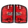 1 Pair LED Tail Lights 25958482 Rear Brake Turn Signals Reverse Running Lamp Replacement for Chevy Silverado 1500 2500