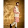 SOJANYA (Since 1958 Men' Ethnic Motifs Woven Design Silk Blend Kurta & Churidar With Nehru Jacket