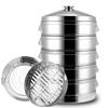 Handun 61cm 5-Layer Stainless Steel Steamer Set