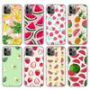 Banana Watermelon Fruit Summer Phone Case For iPhone 17 Air 11 13 Mini 14 15 Plus 16 12 Pro Max 16E SE 7 8 Pattern Soft TPU Back