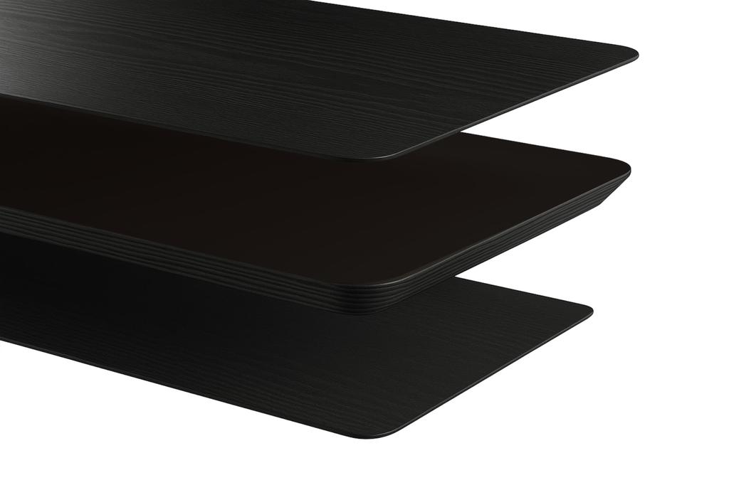 amesoba Wooden Monitor Mini Compact Made of Premium 65cm Stand/Desktop Shelf, Model, Oak, (New Color MAKKURO)