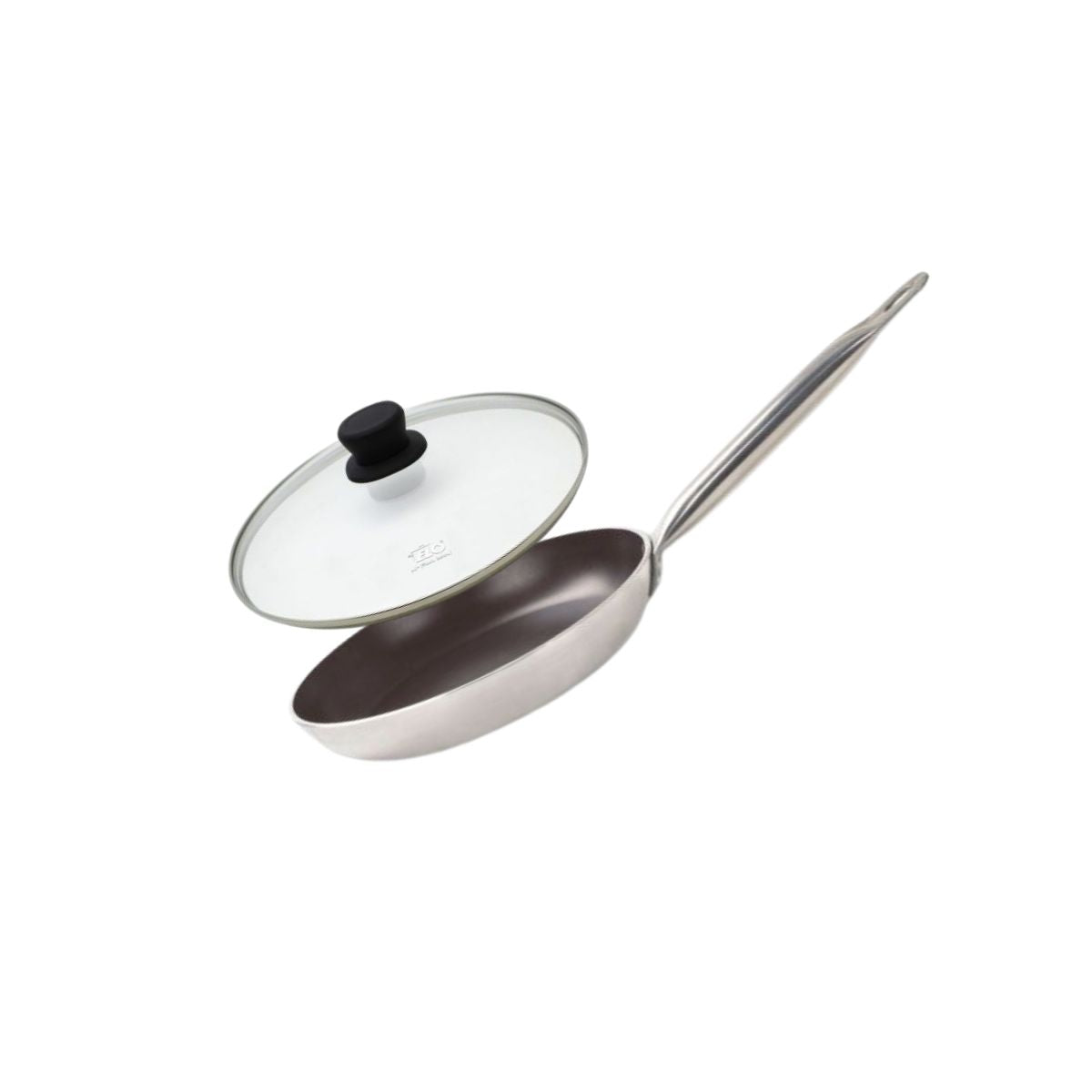 Poêle de cuisson avec revêtement céramique sans PFAS et son couvercle 24 cm Elo ref. 9803150