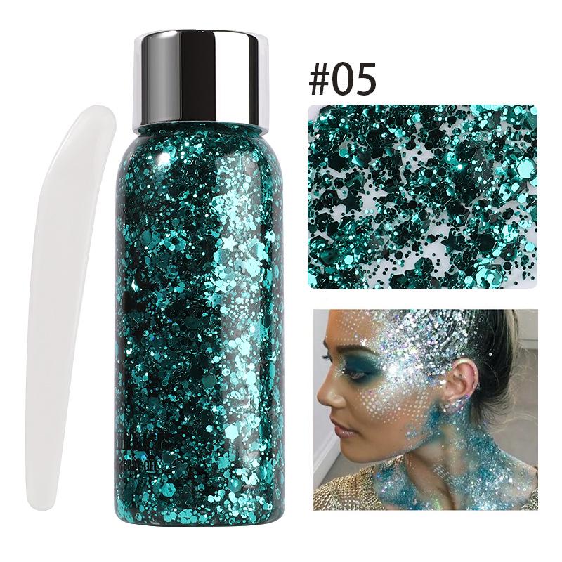 

Maxfine Colorful Laser Glitter Gel for Face & Body Decoration