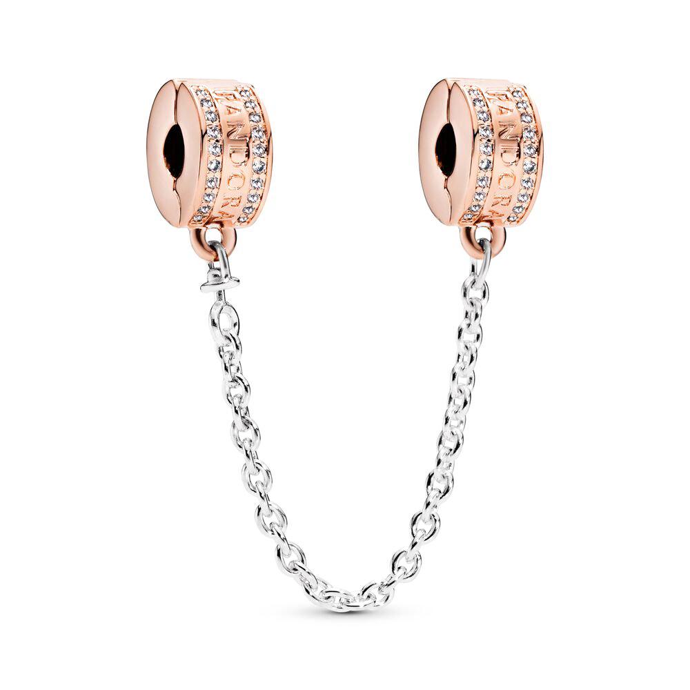 S925 Sterling Silver Half Moon and Star Safety Chains Fit Original Bracelets DIY Jewelry for Women Birthday Mother's Day Gift