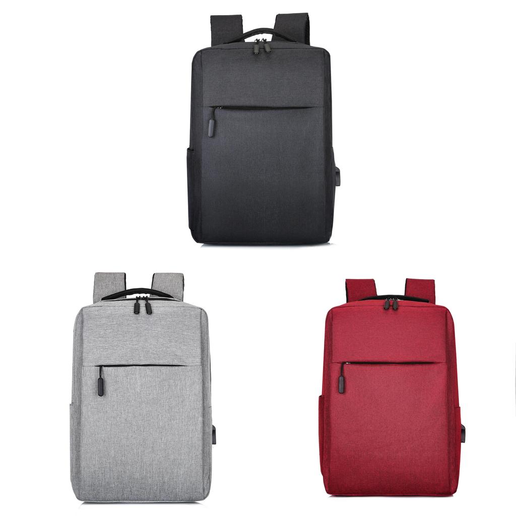 Minimalist Oxford Business Backpack With Waterresistant Material For Commuters And Students