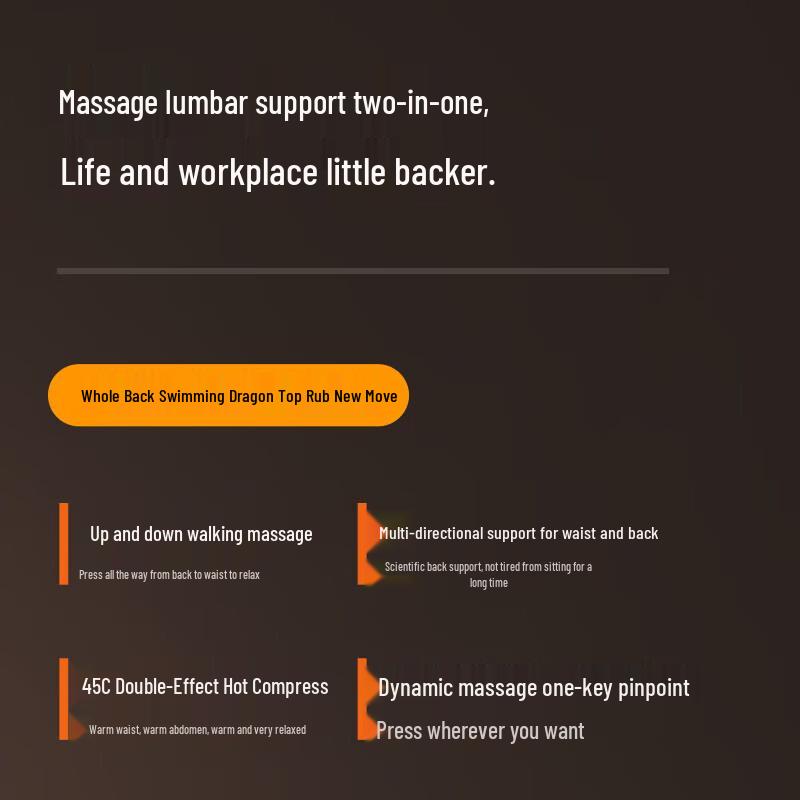 Breo Back5lite Portable Lumbar & Back Massager