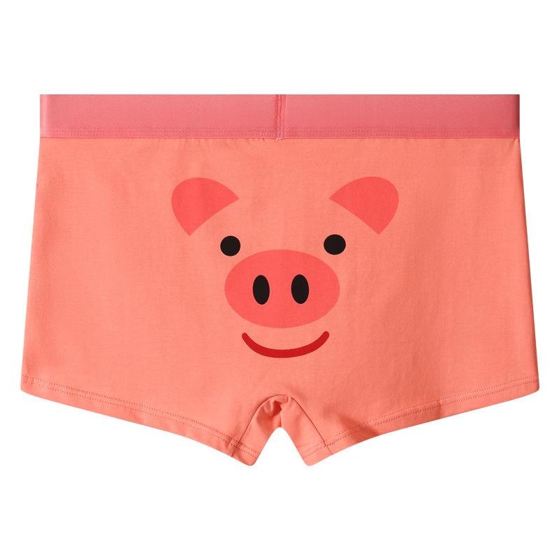 Cartoon Animals Cotton Boxer Men Underwear Underpants Mens Boxers BoxerShorts Man Panties