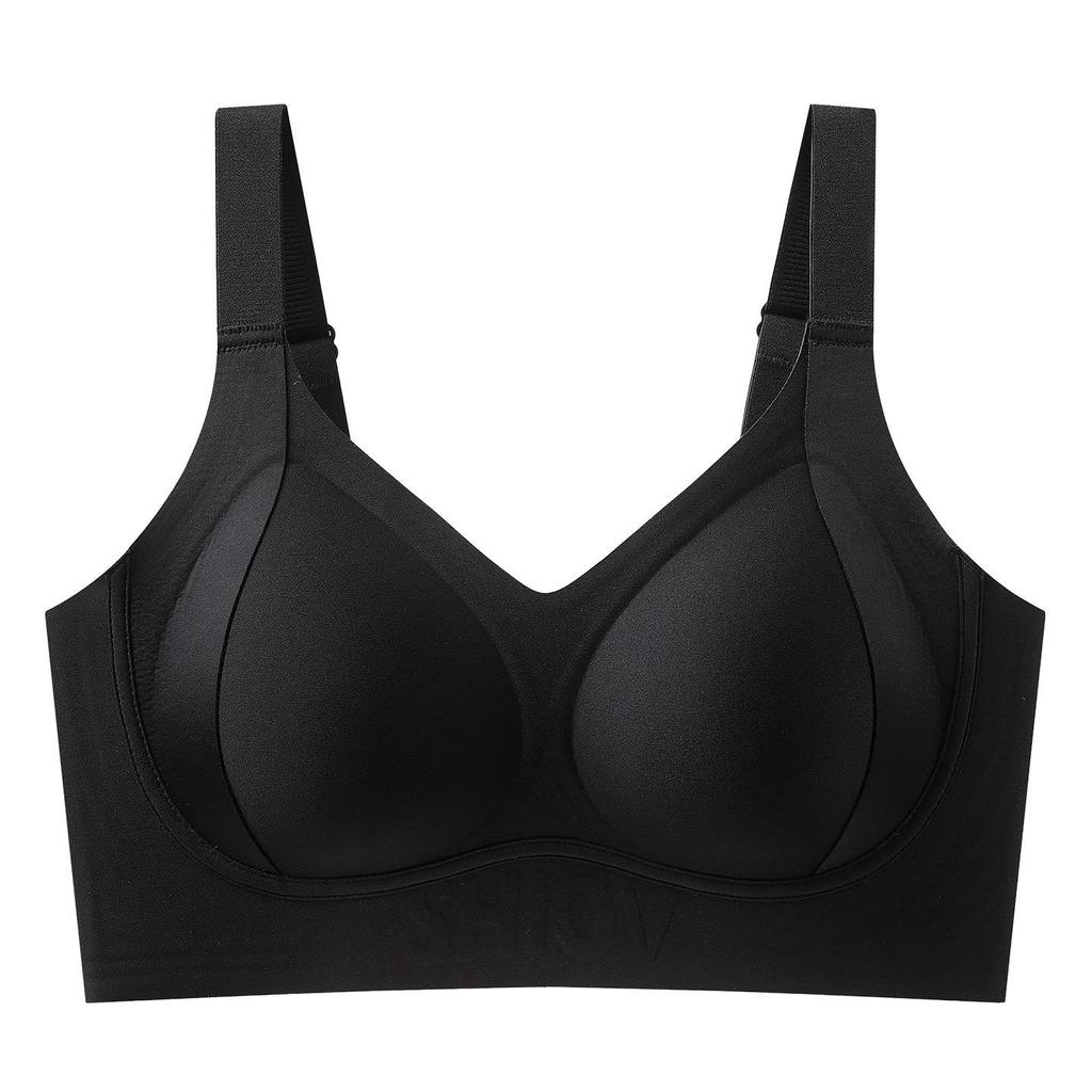 Plus Size Seamless Soft Support Minimizer Bra for Large Busts (Underwire-Free)