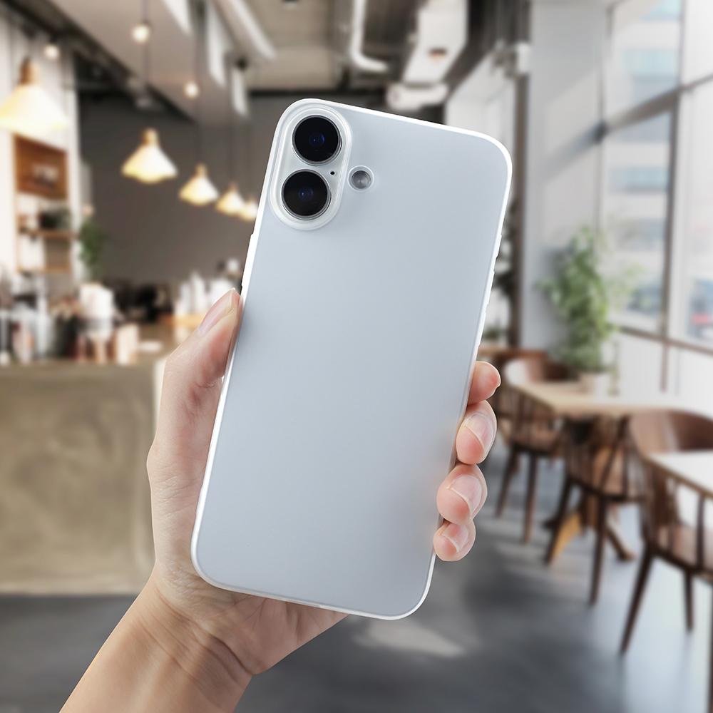 Ultrathin Slim Matte Case for Iphone 16E 16 E 15 Pro Max 14 Plus 13 12 11 Iphone16 16Plus Iphone16E 16Pro Ultra Thin Black Phone Cover Accessories