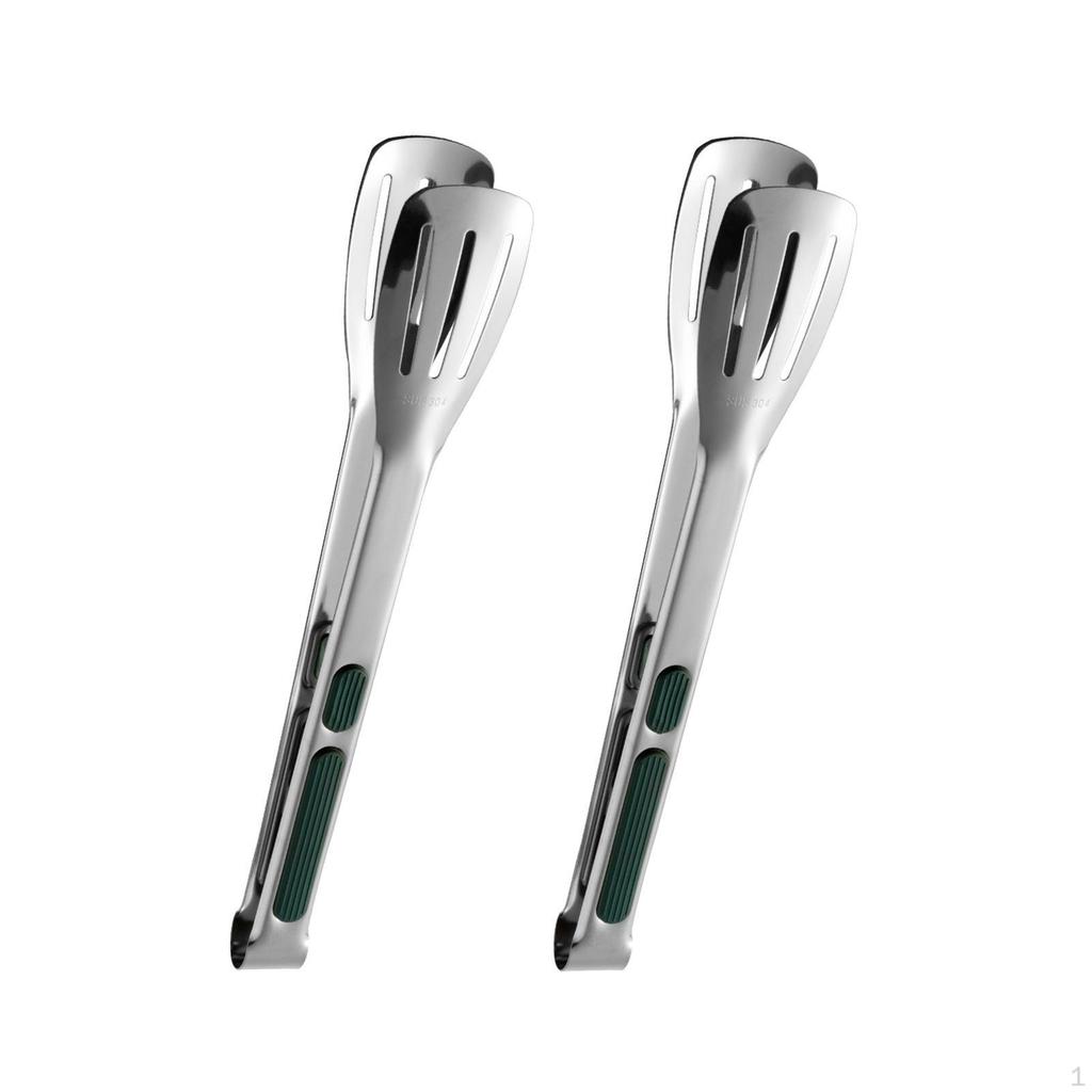 2 Pieces Food Clip Barbecue Tongs Multifunction Lightweight Heavy Duty Cooking Utensils Snack Clips