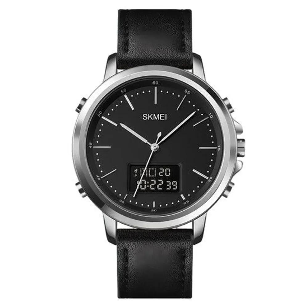 High-end men s electronic analog leather metal suit fashion men s wristwatch men s watch men s watch wristwatch Rose gold