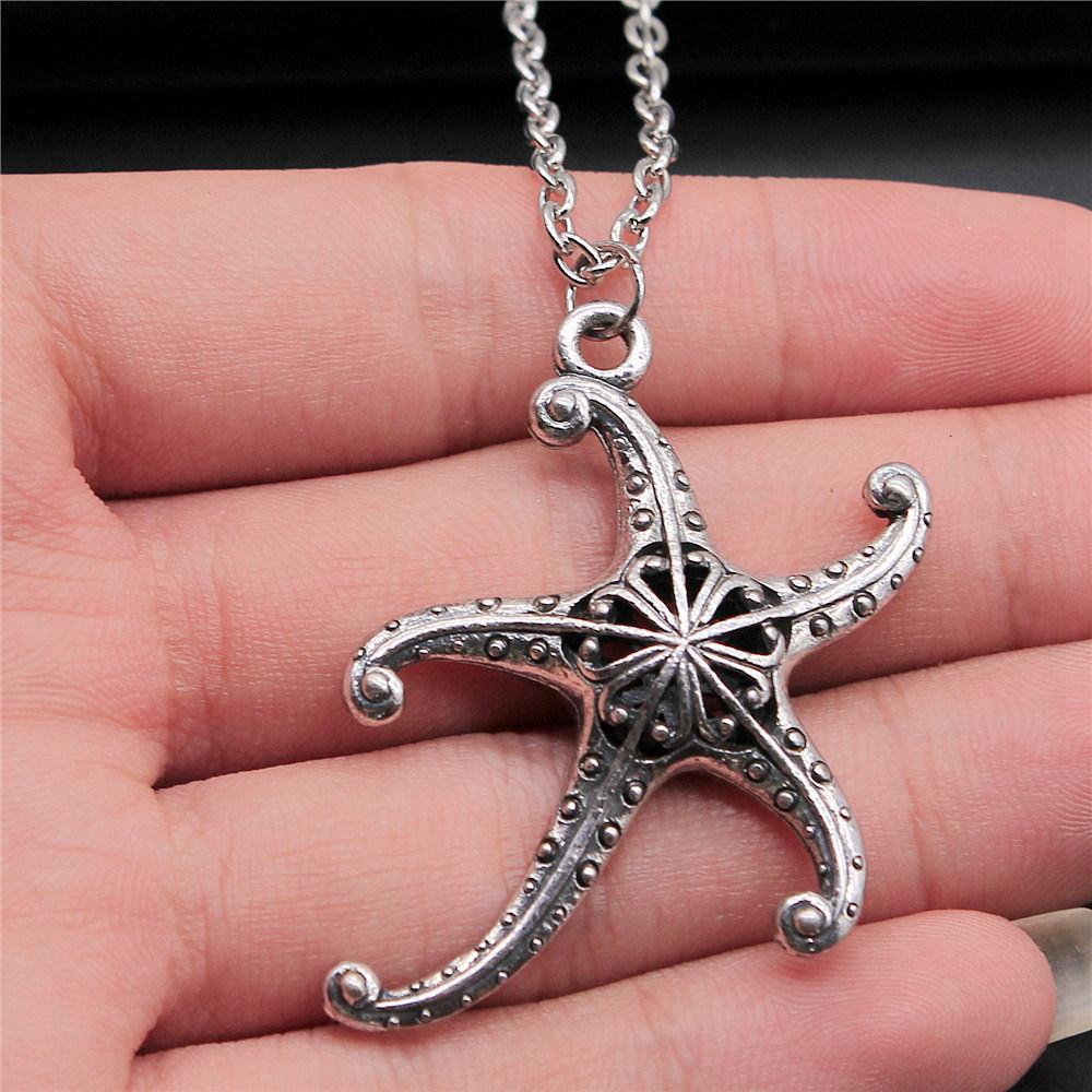 45cm Or 70cm Long Chain Necklace Marine Life Octopus Wedding Jewelry Findings QN048
