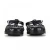 Meduse Sun 201 Noir Noir Black Kids Kids Jelly Shoes Sandals