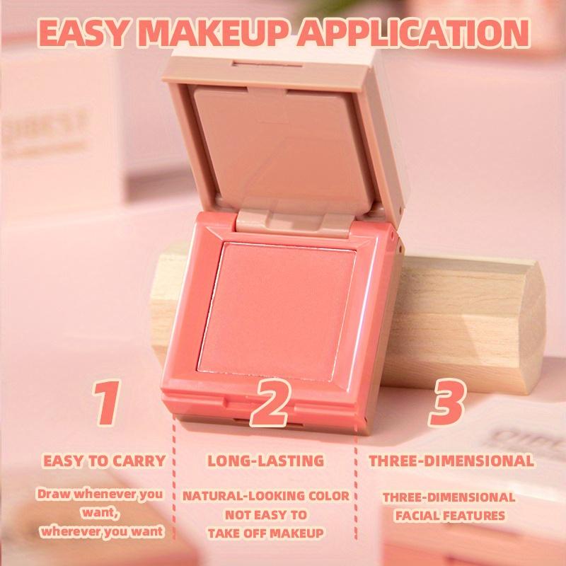 3 w 1 rozświetlacz do twarzy i paleta do konturowania różem Pearl Polarising Stereo Matte Finishing Powder Natural Waterproof Eye Shadow Makeup Palette