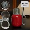 Handun 0.8L Retro Red Insulated Stewing Tea Pot