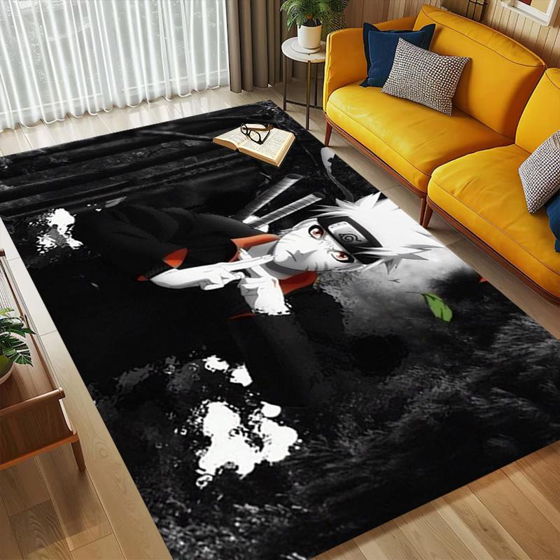 Naruto Fight Living Room Nonslip Area Rug Soft Carpet For Bedroom Game Playroom Sofa Office Home Decor Doormat Christmas Gift C9301928