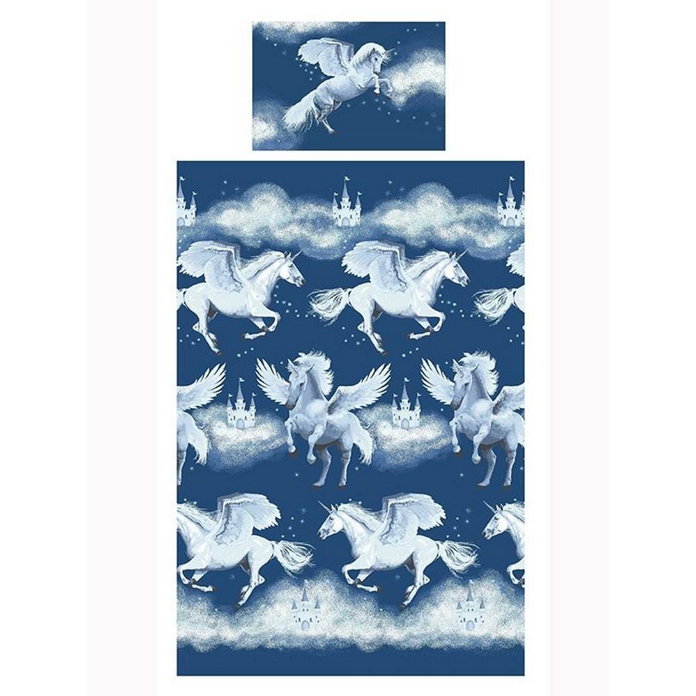 Bedding & Beyond Stardust Unicorn Duvet Cover Set