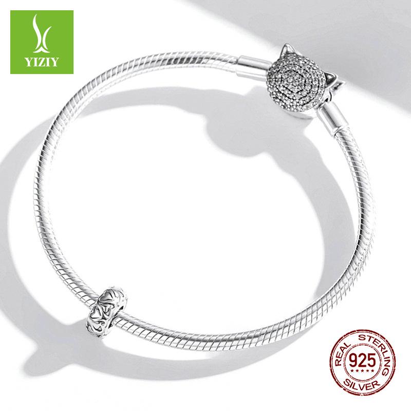 Silver Ziyun Heart-Shaped Lace Silicone Spacer Beads SCC1949