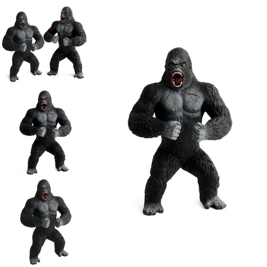 Vividly Realistic King Kong Skull Island Action Gorilla Collectible Figurine For Kids