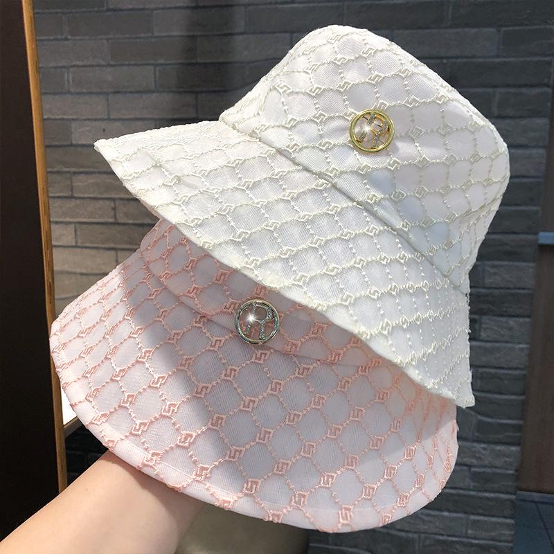 

Women s Rhinestone Fisherman Sun Hat – Foldable, Mesh Design, Perfect for Spring & Summer Casual Wear One Size бежевий