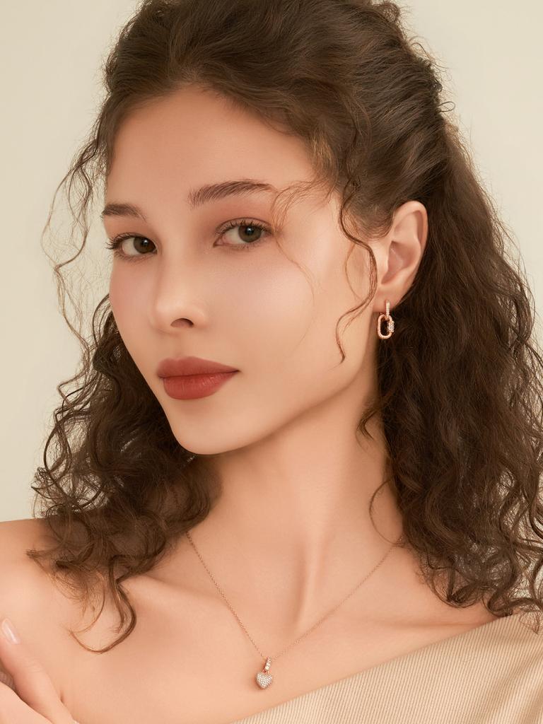 Ellejewelry 14K Gf Bella Rope Drop Earrings Elgpee578