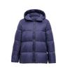 Autumn and Winter New Down Jackets Women's Light, Sweet and Loose Hooded White Duck Down Warm Bread Jacket Short