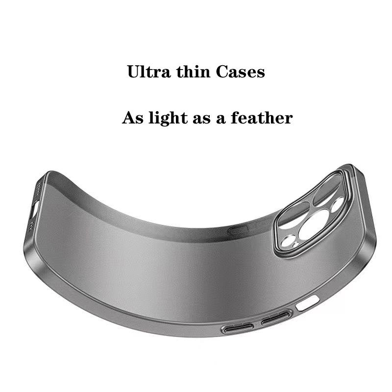 0.3mm Ultra-thin PP Matte Phone Case For Iphone 11 12 13 14 15 Pro Max 12 Mini 14 Plus Back Cover Cases