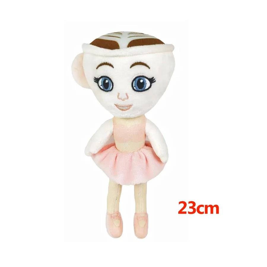 Tralalelo Tralala Plüsch Tung Tung Tung Sahur Italienischer Gehirnfäule Al Puppe Plüschtier Freundin Niedlich Kind Kindergeburtstagsgeschenk beige