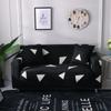 1pc Stretch Printed Sofa Couch Cover with Elastic-band, Furniture Protector Sofa Slipcover for Bedroom Office Living Room