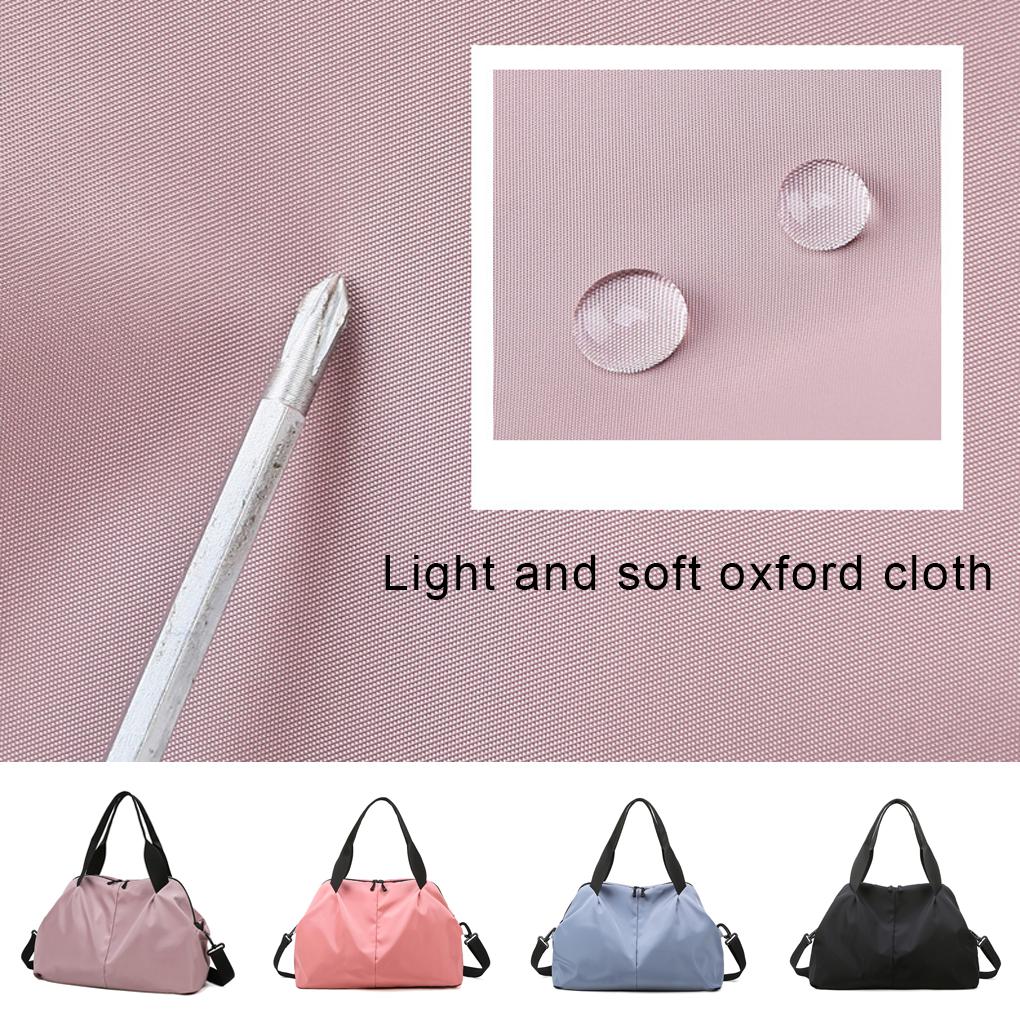 Travelling Bag Solid Color Replacement Telescopic Large Capacity Single Shoulder Lifting Handle Fitness Yoga Bags Pouch