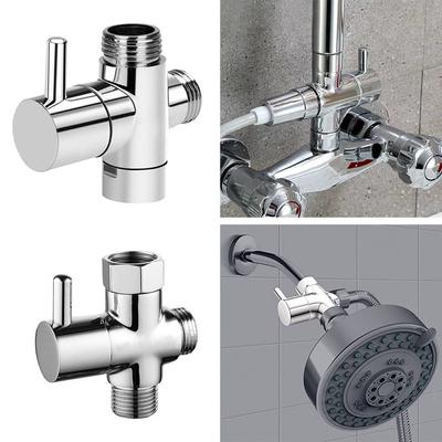 Shower Head Diverter Valve Bathroom Accessories Shower Arm Diverter Shower Tee Adapter Diverter Valve 3 Way Water Separator