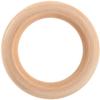 Natural Wood Rings 25-100mm: DIY Accessories, Hanging Rings, Handbag Buckles, Curtain Rings