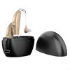 Hearing Amplifier Portable Intelligent Noise Canceling Earphone Voice Device Skin Black