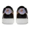 New Nike Air Force 1 Low Metallic Swoosh Black Women's AR0642-002