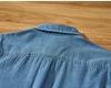 Men's Casual Denim Shirt Jacket - Loose Fit, Trendy & Versatile
