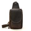 Large Capacity Leather Chest Bag Crossbody Bagpack For Man Sling Bag Vintage Fashion Unique Designer Chest Pack Shoulder Bag